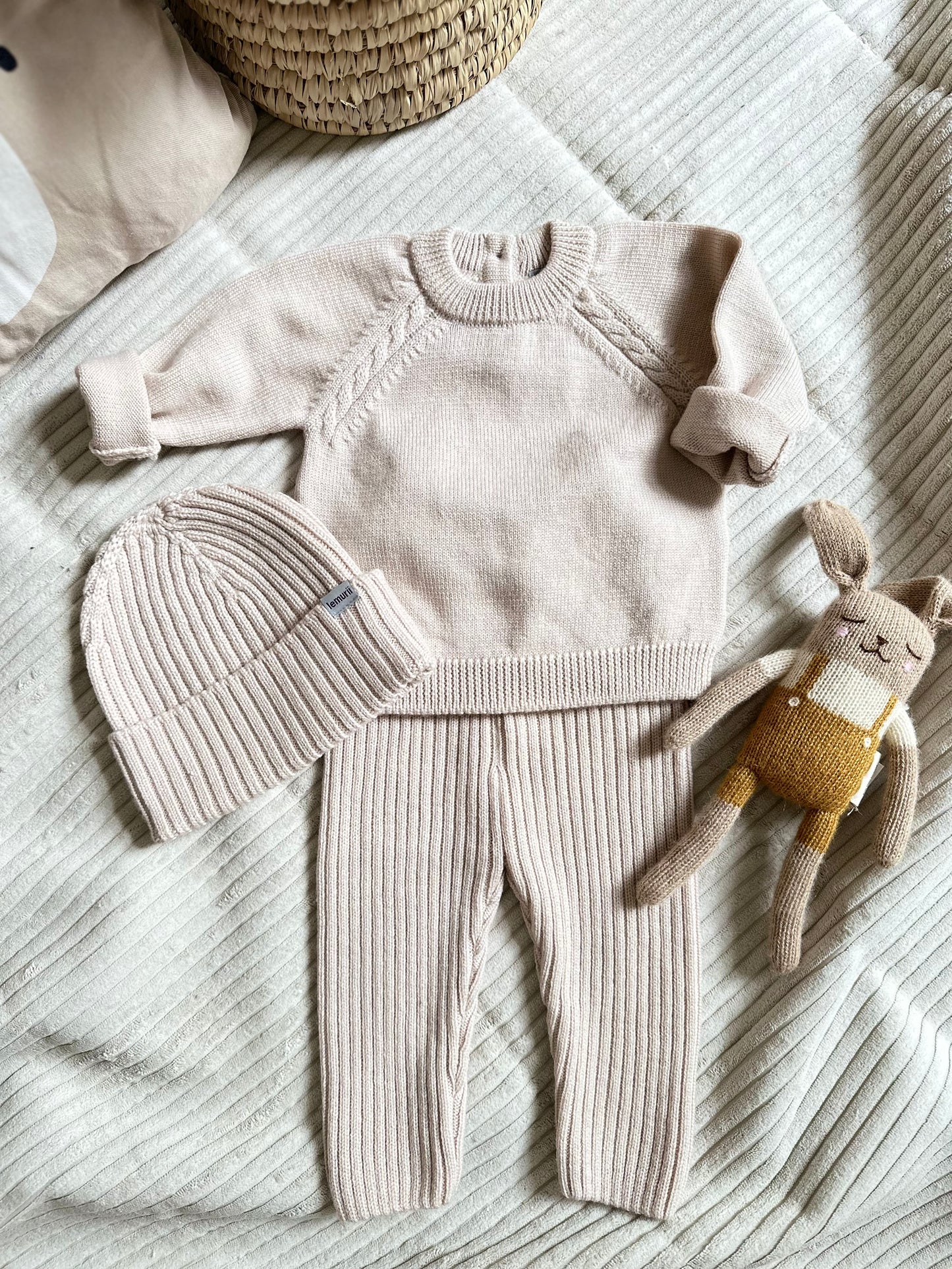 Mütze ,,Mika,, beige