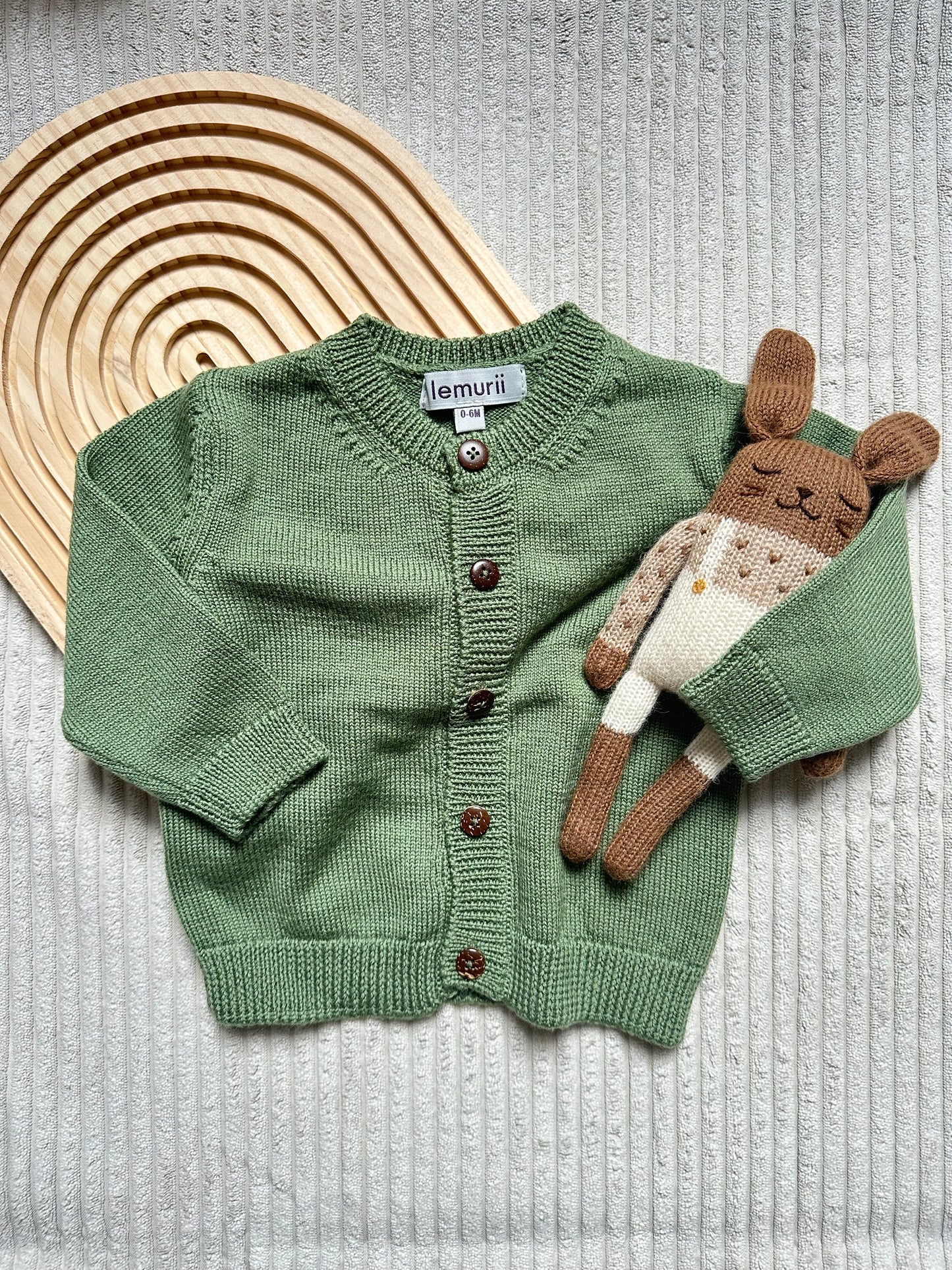 Strickjacke ,,Ruby,, hunter green