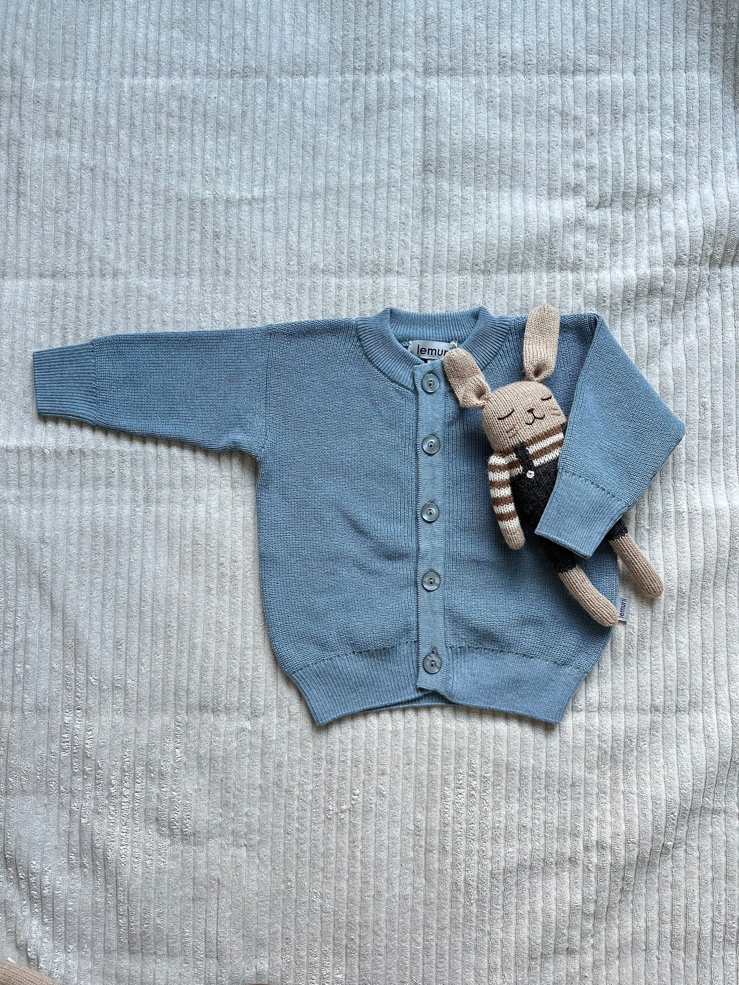Strickjacke ,,Lenny,, windward blue