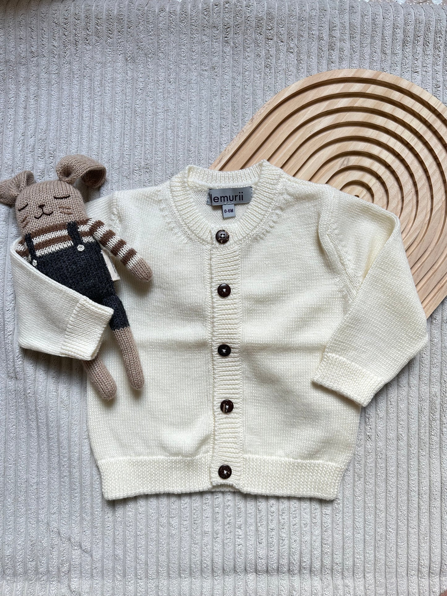 Strickjacke ,,Ruby,, cream