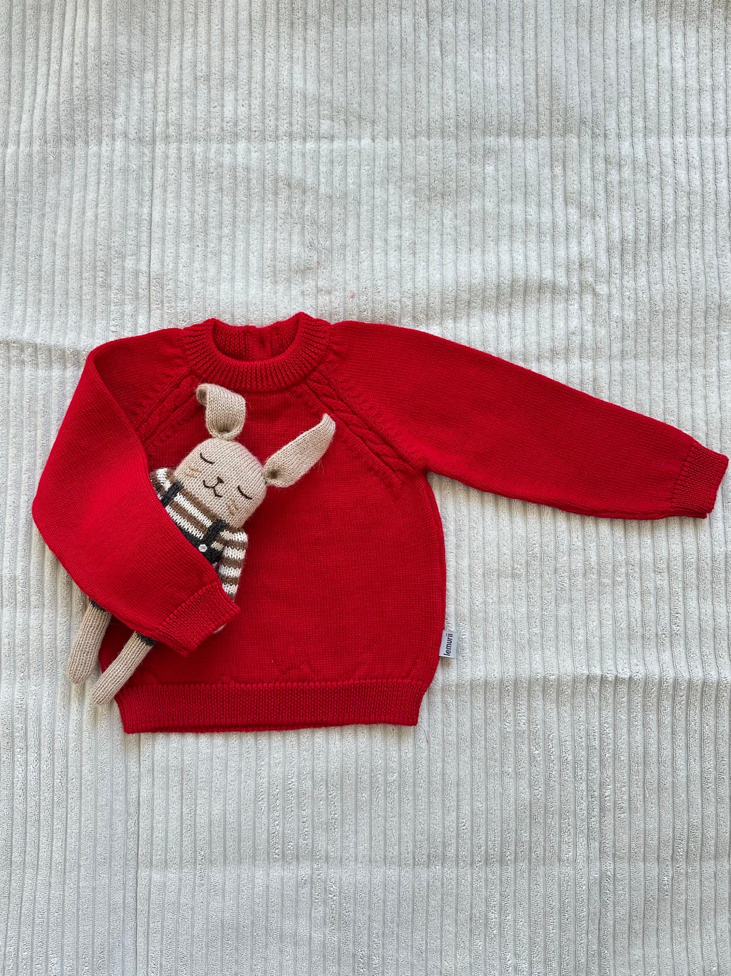 Pullover ,,Flynn,, rubin red