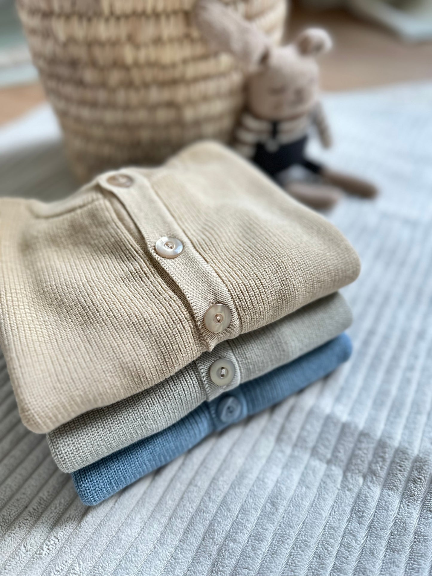 Strickjacke ,,Lenny,, sand